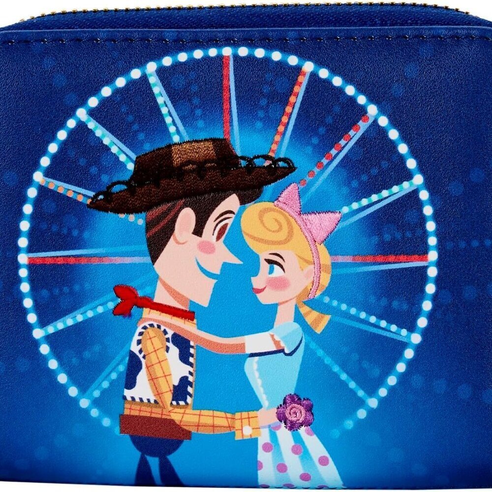 Toy Story Wallet Faux Leather Zip Around Cartoon Style Womens Gift - Picture 2 of 5